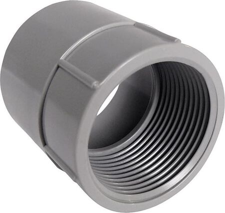 Cantex 1-1/4 in. D PVC Female Adapter For PVC 1 pk