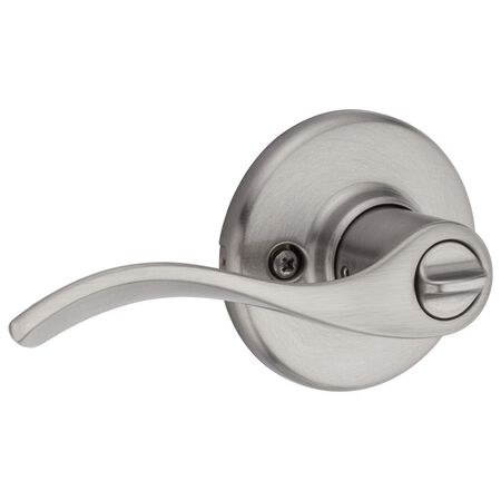 Kwikset Balboa Satin Nickel Privacy Lever Right or Left Handed