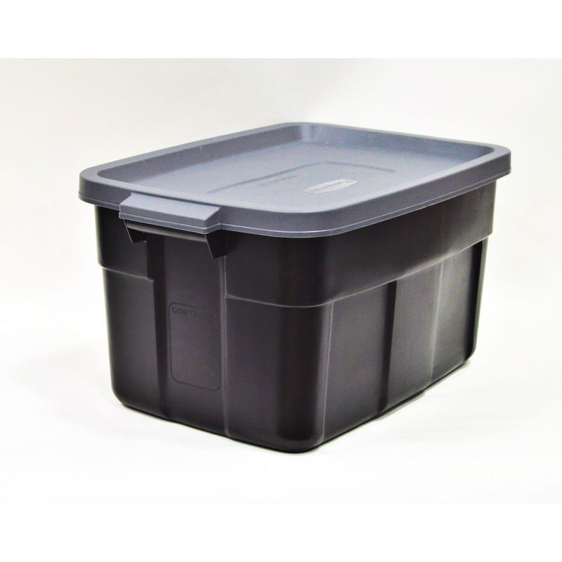 Rubbermaid Roughneck Storage Box 12 2 In H X 15 9 W 14 Gal