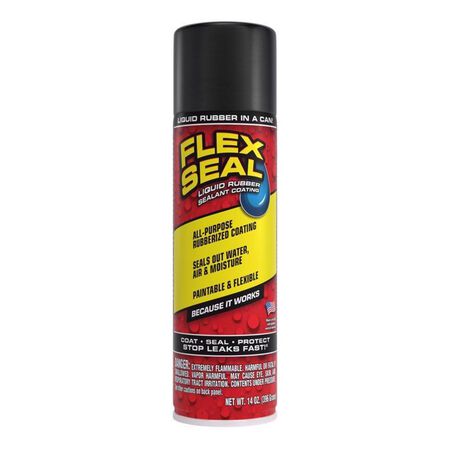 Flex Seal Family of Products Flex Seal Black Rubber Spray Sealant 14 oz
