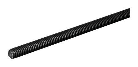 Boltmaster 1/2-13 in. Dia. x 3 ft. L Heat-Treated Steel Threaded Rod