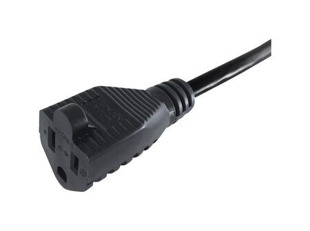 Ace Outdoor Extension Cord 16/3 SJTW 25 ft. L Black