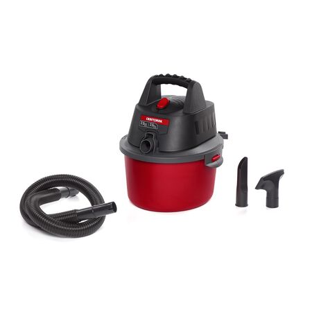 Craftsman 2.5 gal Corded Wet/Dry Vacuum Tool Only 3 amps 120 V 1.75 HP