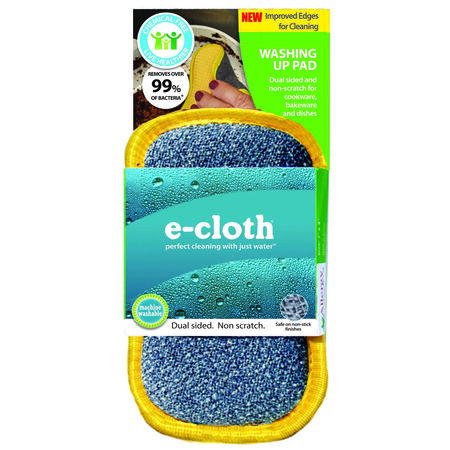 E-Cloth Washing Up For All Purpose Scouring Pads 4 in. W x 7 in. L