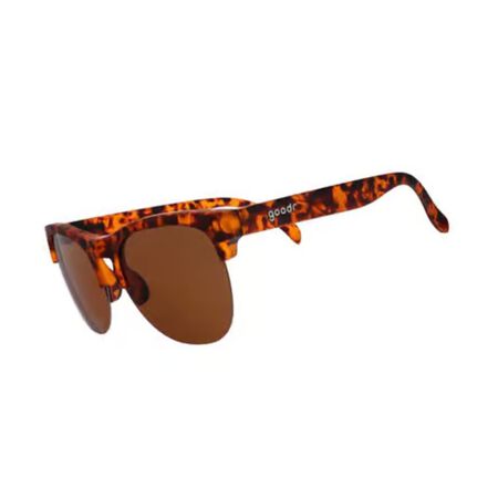 goodr Avant G - Positively Cosmopolitan Sunglasses Unisex Brown Frame Brown Lens Polarized
