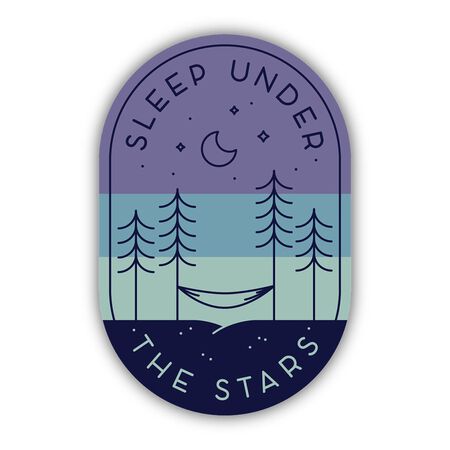 Sticker Northwest Sleep Under the Stars Sticker