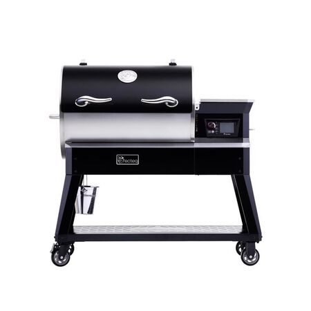 Recteq Deck Boss 900 Wood Pellet WiFi Grill and Smoker Black/Silver