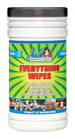 Jack Everything Cleaning Wipes 12 in. W x 8 in. L 110 pk