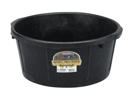 Miller 6.5 gal. All-Purpose Tub For Livestock 8 in. H x 18 in. D