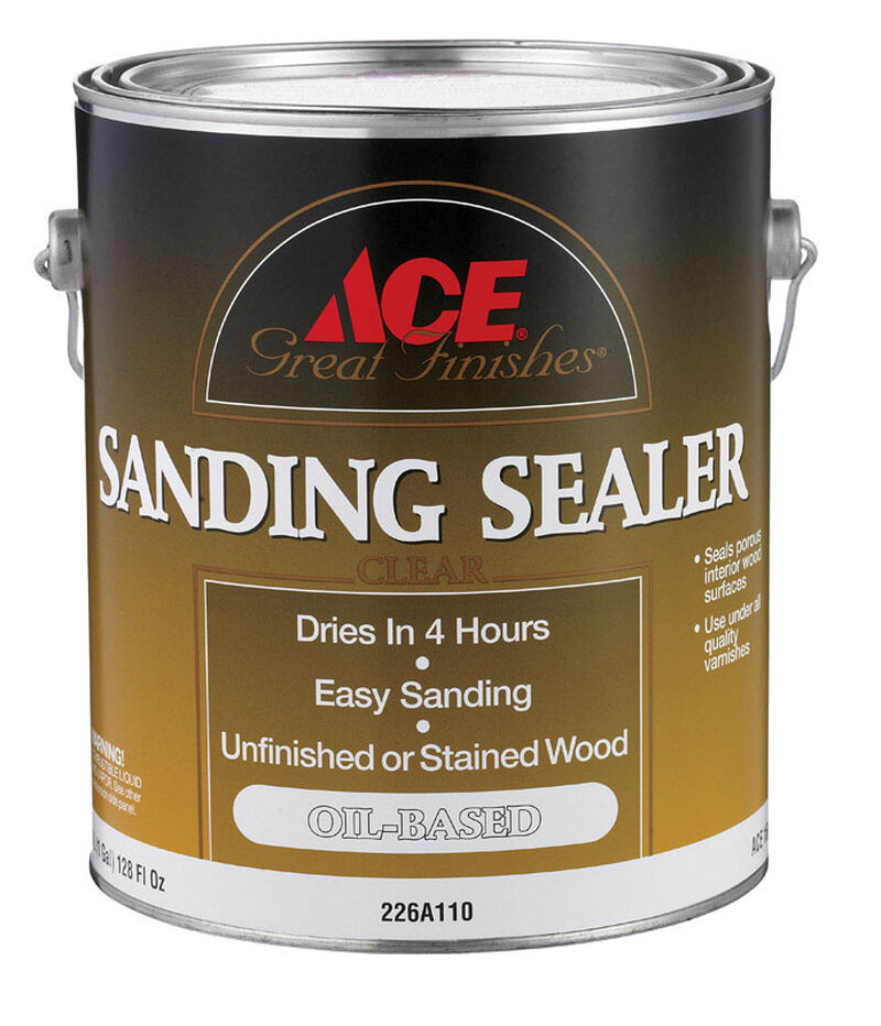 Ace Oil Based Sanding Sealer Clear 1 Gal Stine Home Yard The Family You Can Build Around