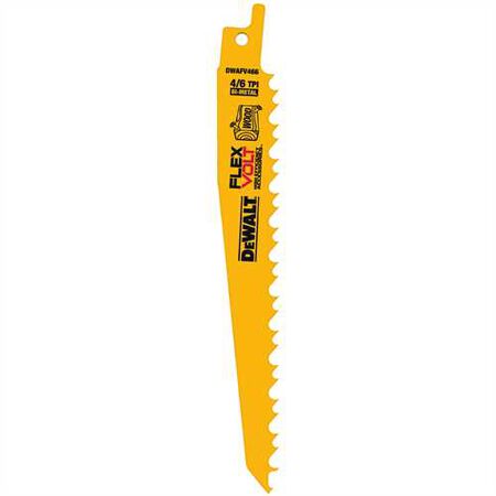 6" 4/6TPI Recip Blade-5PK