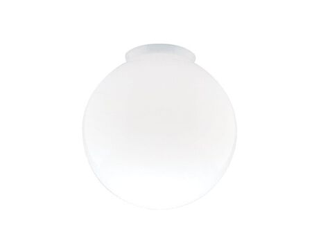 Westinghouse Round White Glass Lamp Shade 1 pk