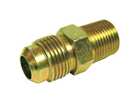 Ace 3/8 in. MPT Dia. x 1/2 in. MPT Dia. Brass Flare Connector