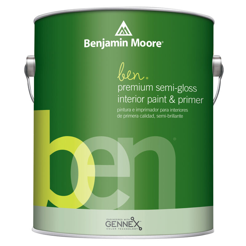 Benjamin Moore Ben SemiGloss Base 4 Acrylic Latex Paint Benjamin Moore Ben SemiGloss Base 4 Acrylic Latex Paint