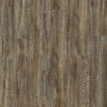 Shaw Impact Plus 7" x 48" Tattered Barnwood Brown Tan Luxury Vinyl Tile Plank Flooring