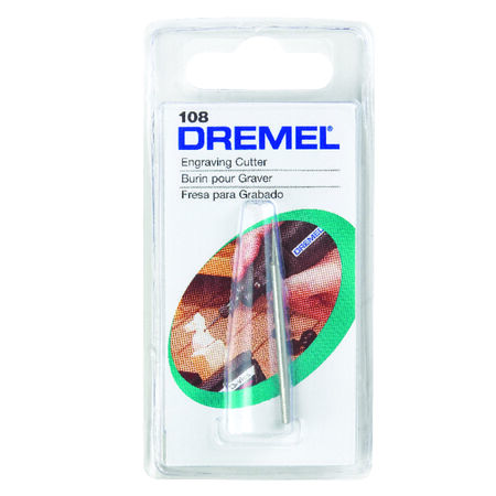 Dremel 1/32 in. X 1.5 in. L High Speed Steel Engraving Cutter 1 pk
