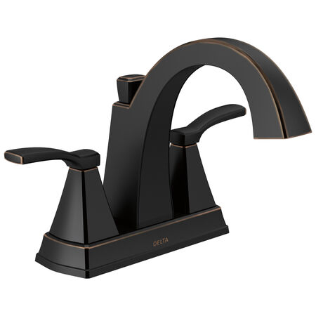 Delta Oil Rubbed Bronze Bathroom Faucet 4 in.