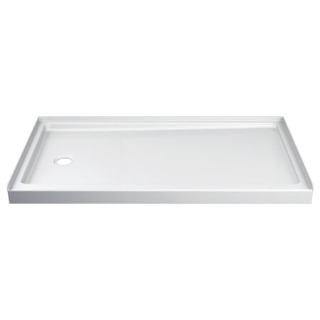 Delta Hycroft 4.5 in. H X 32 in. W X 60 in. L White Shower Base