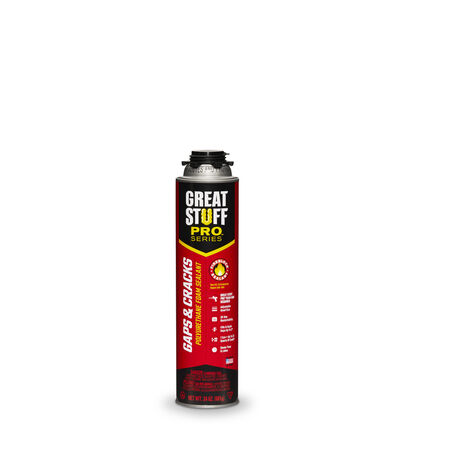 Great Stuff Gaps & Cracks Orange Polyurethane Insulating Foam Sealant 24 oz