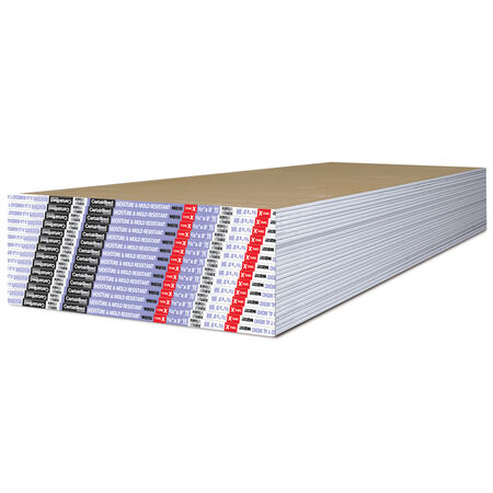 Gypsum 4'X8'X1/2"Mold / Moist resistant 