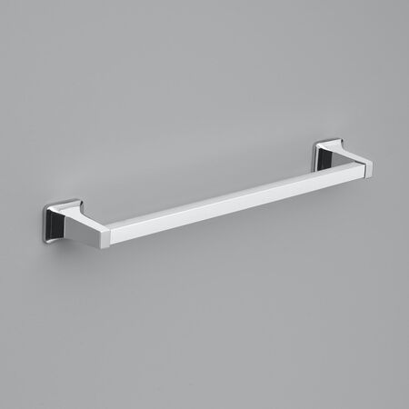 OakBrook Chrome Towel Bar 18 in. L Die Cast Zinc