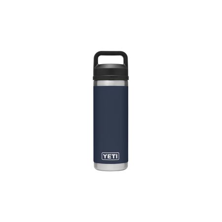 YETI Rambler 18 oz Navy BPA Free Bottle with Chug Cap
