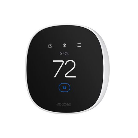 Ecobee Built In WiFi Heating and Cooling Touch Screen Smart-Enabled Thermostat