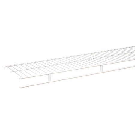 Rubbermaid 96 in. H X 12 in. W X 1.9 in. L Steel Wardrobe Shelf