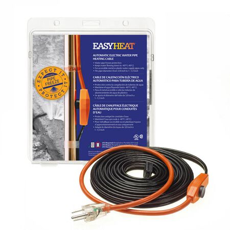 Easy Heat AHB 9 ft. L Heating Cable For Water Pipe