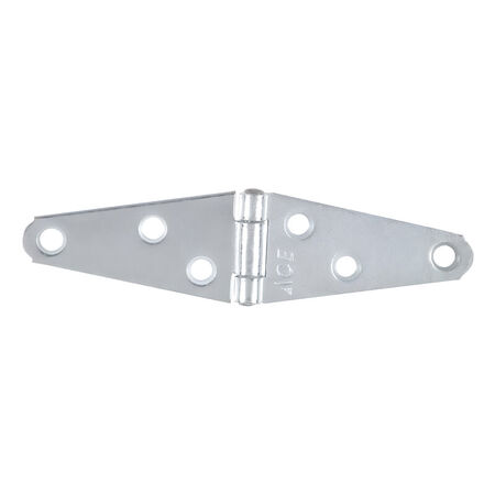 Ace Steel Light Duty Strap Hinge 2 in. L Zinc