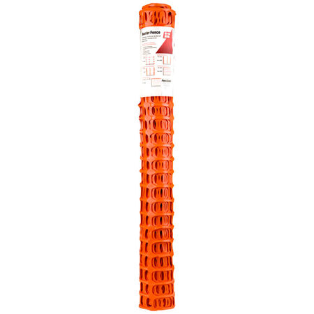 4 ft. x 50 ft. Orange Barrier Netting Fence