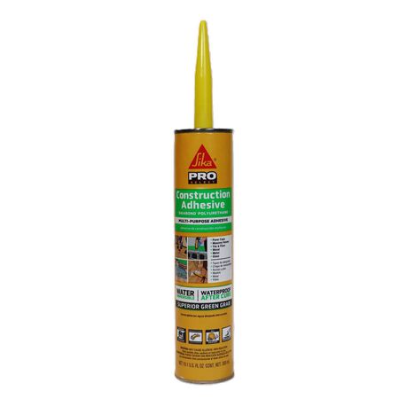 Sika Pro Select Polyurethane Construction Adhesive 10.1 oz