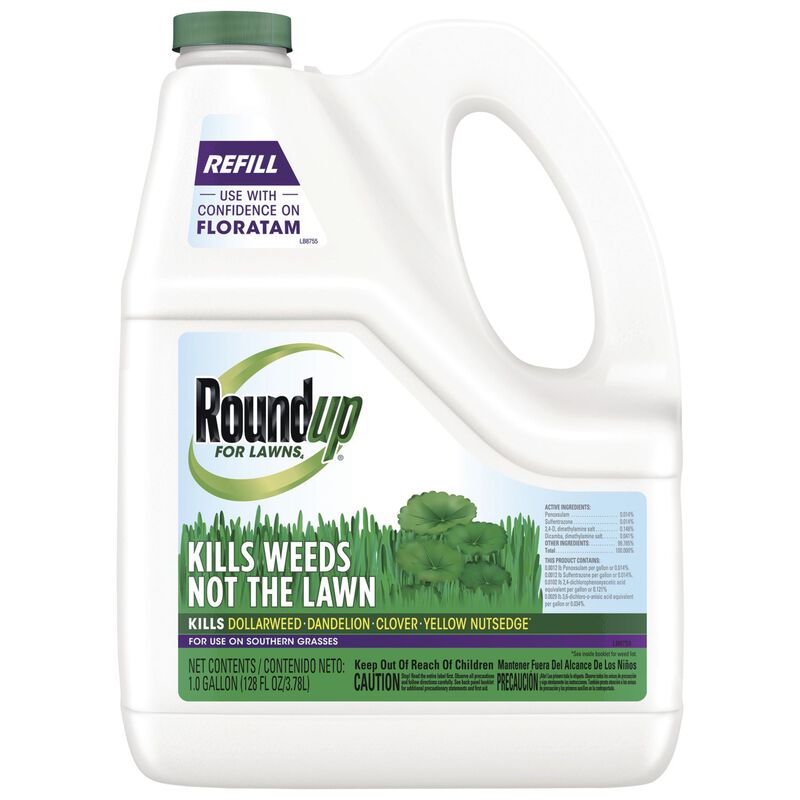 Roundup For Lawns Refill Weed Killer Liquid 1 gal. Stine Home + Yard