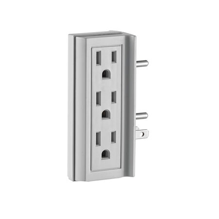 Leviton Grounded 6 outlets Adapter 1 pk