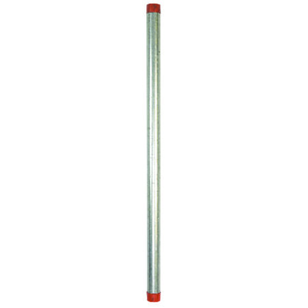 B&K Mueller 1-1/4 in. D X 36 in. L Galvanized Steel Pre-Cut Pipe