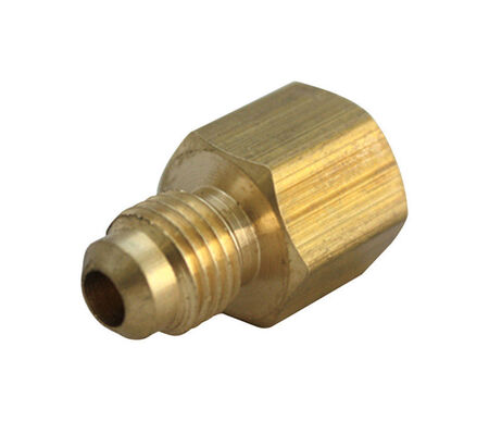 JMF Company 1/2 in. Flare X 3/4 in. D FPT Brass Adapter