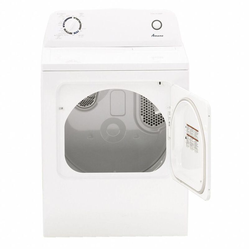 Amana® 6.5 cu. ft. Electric Dryer with Wrinkle Prevent Option White