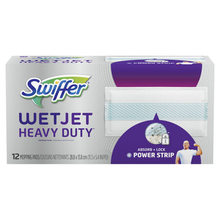 Swiffer 11.3 in. W X 5.4 in. L Wet Cloth Mop Pad 12 pk
