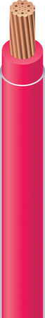 Southwire 500 ft. 10/1 THHN Stranded Wire Red - Sold by the foot