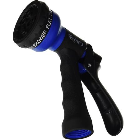 Orbit Hose-End 7-Pattern Plastic Turret Nozzle