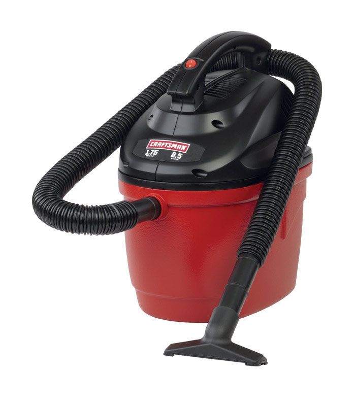 Craftsman 2.5 gal. Corded 1.75 hp 120 volts Wet/Dry Vacuum Stine Home