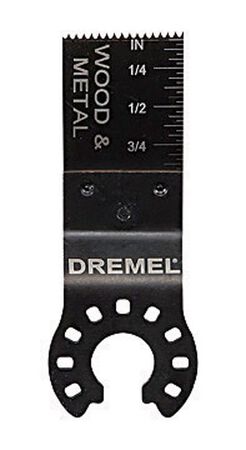 Dremel Multi-Max Steel Wood and Metal Flush Cut Blade 3/4 in. 1 pk