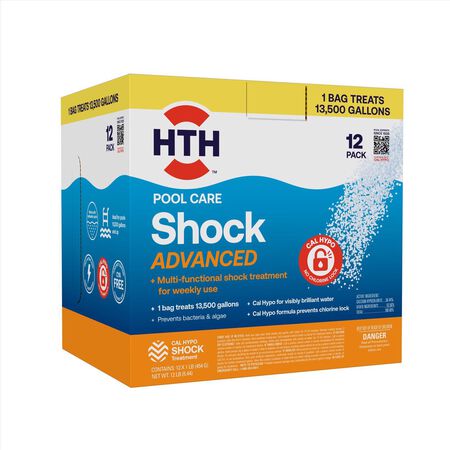 HTH Pool Care Granule Shock Treatment 12 lb