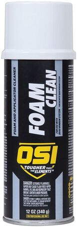 OSI 2874891 TeQ 2049536 Foam Clean Foam/Applicator Cleaner, Liquid, Strong Solvent, 12 oz