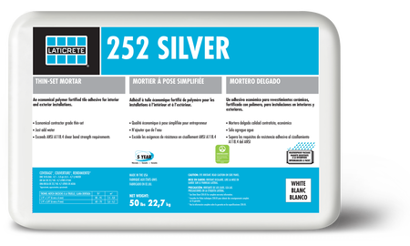 Laticrete Mortar 252 Silver Grey