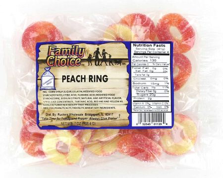 Candy Rucker Peach Rings
