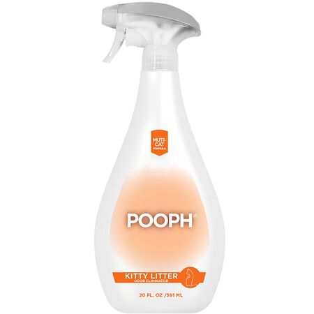 Pooph Kitty Litter Cat Liquid Litter Box Odor Destroyer 20 oz