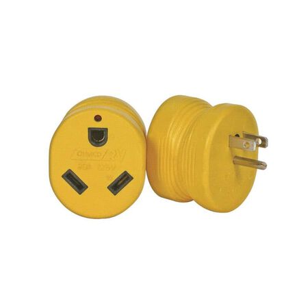Camco 15 amps RV Electrical Adapter 15-30A 1 pk