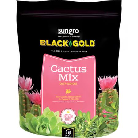 Black Gold Organic Cacti and Succulent Potting Mix 8 qt.