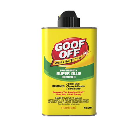 Goof Off Liquid Adhesive Remover 4 oz